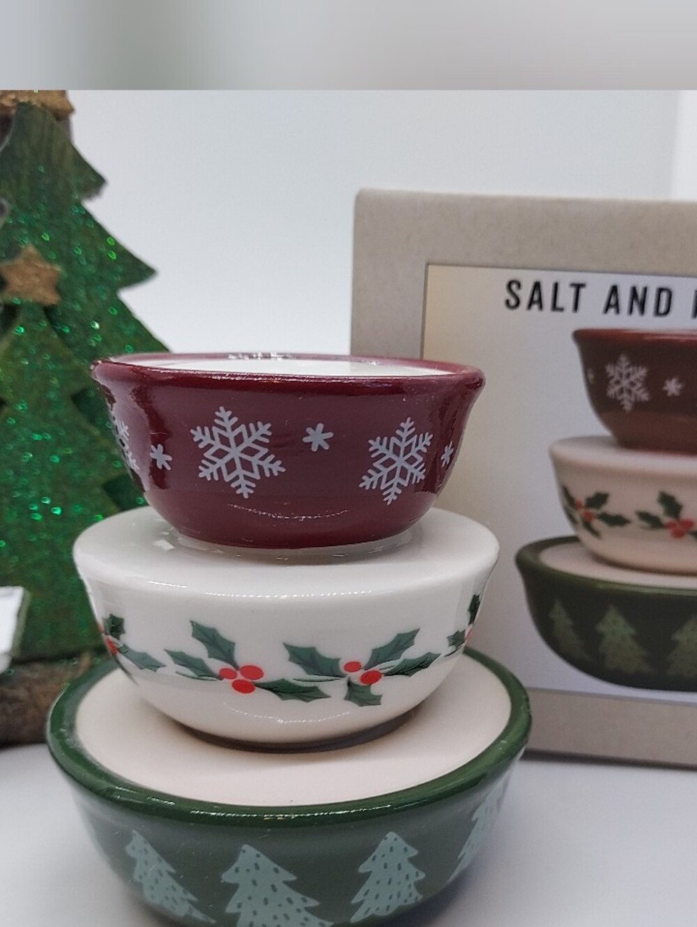 Cracker Barrel Mixing Bowls Salt And Pepper Shakers Christmas 2026